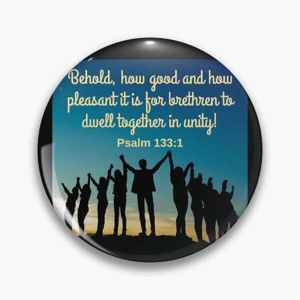 Item preview, Psalm 133:1 KJV designed and sold by Caregiverology.