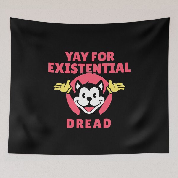 Item preview, Yay For Existential Dread - Funny Nihilism Existential Design designed and sold by Shirtlify.