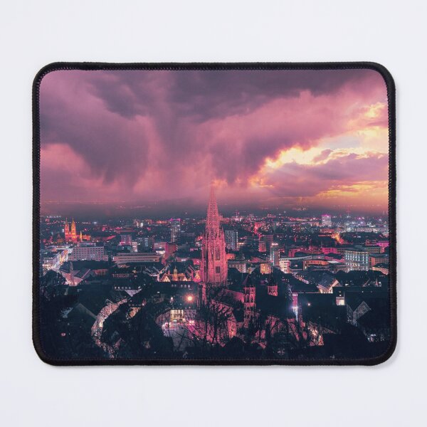 Item preview, Freiburg at night designed and sold by Mauswohn.