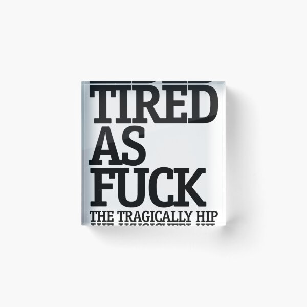 Item preview, CANSADO COMO FUCK TRAGICALLY FONT NEGRO designed and sold by joetaslim999.