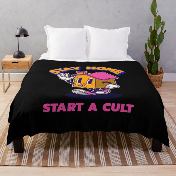 Item preview, Stay Home. Start A Cult - Funny Cult Design designed and sold by Shirtlify.