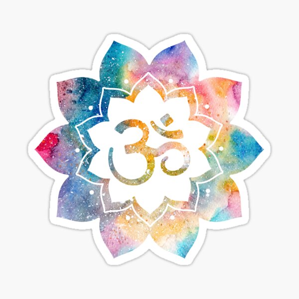 Item preview, Om Sign Watercolor designed and sold by Marina Demidova.