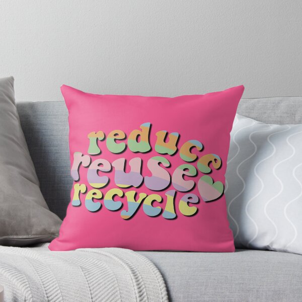 Item preview, Reduce Reuse Recycle Environmental Advocacy Pastel Stripes Retro designed and sold by cashewdays.