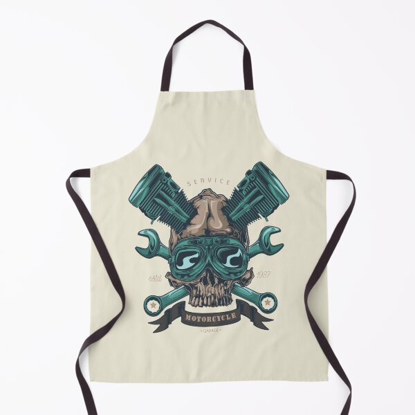 Item preview, Mechanic Skull designed and sold by JASN DESIGN.