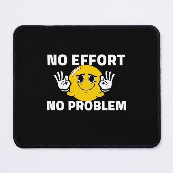 Item preview, No Effort No Problem - Nihilism for Nihilist Design designed and sold by Shirtlify.
