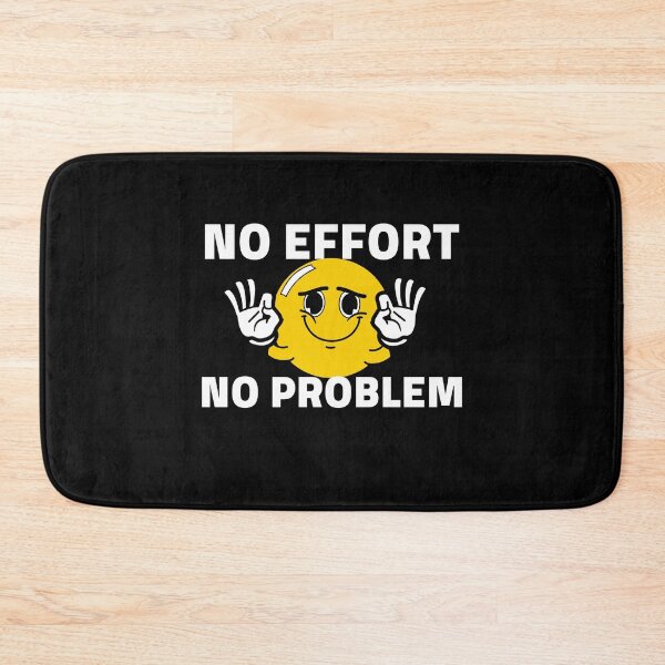 Item preview, No Effort No Problem - Nihilism for Nihilist Design designed and sold by Shirtlify.