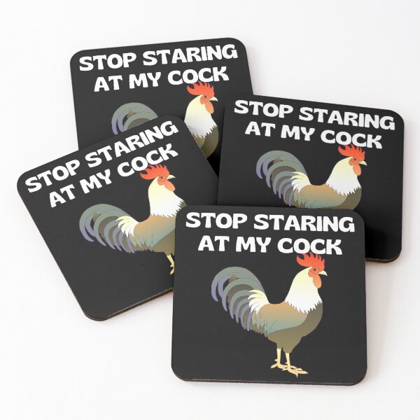 Item preview, Stop Staring At My Cock Funny Chicken Lover designed and sold by RGRamsey.