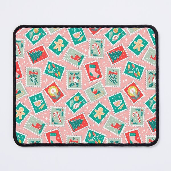 Item preview, Retro Christmas Postage Stamps designed and sold by miavaldez.