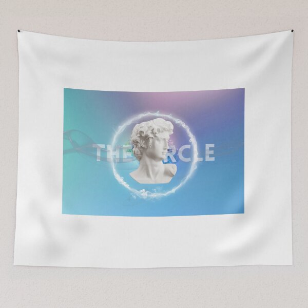 Item preview, Copie de  Statue of David - Blue The Circle designed and sold by Thecircleshop.
