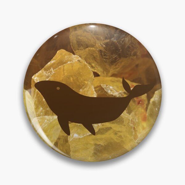 Item preview, Porpoise in Citrine Colors Happiness Creativity Success Prosperity designed and sold by Artventurous.