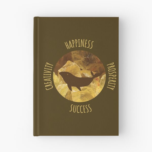 Item preview, Porpoise in Citrine Colors Happiness Creativity Success Prosperity designed and sold by Artventurous.