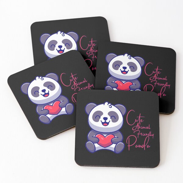 Item preview, Cute Animal Friendly Panda - Funny Little Panda Cartoon designed and sold by SdForce.