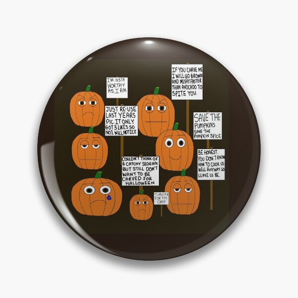 Item preview, Pumpkin protest designed and sold by Encie-Designs.