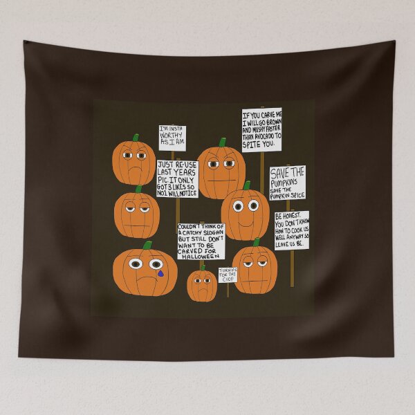 Item preview, Pumpkin protest designed and sold by Encie-Designs.