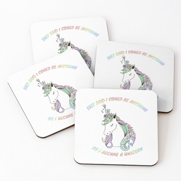 Item preview, Rainbow Unicorn (Funny quote) designed and sold by LineLinLee.