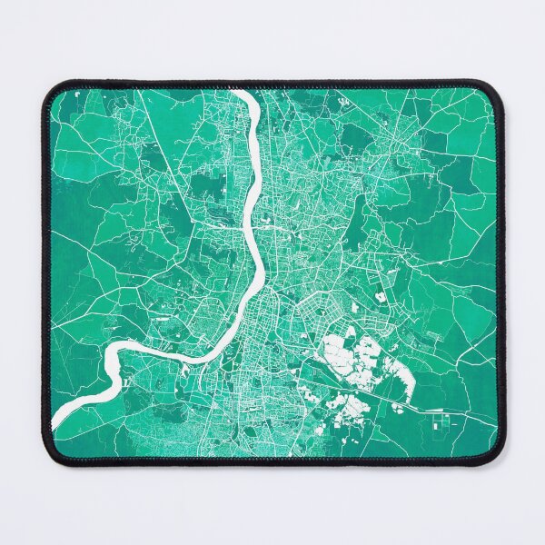Item preview, Kolkata City Map of India - Watercolor designed and sold by deMAP.