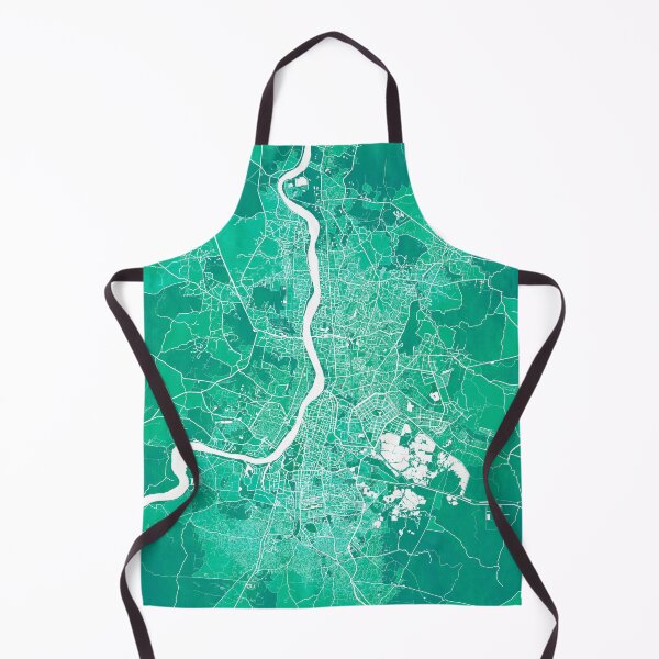 Item preview, Kolkata City Map of India - Watercolor designed and sold by deMAP.