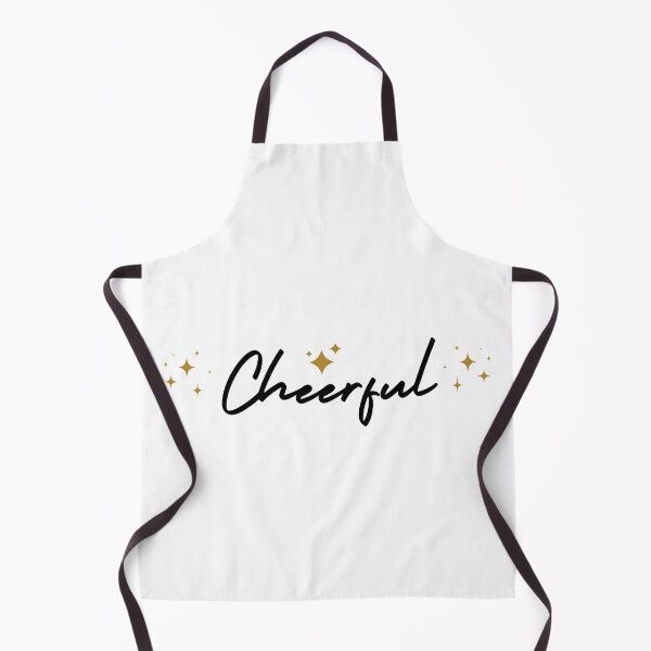 Item preview, Cheerful | Attitude To Life Typography in Black on White Background designed and sold by Rainbows Rock.