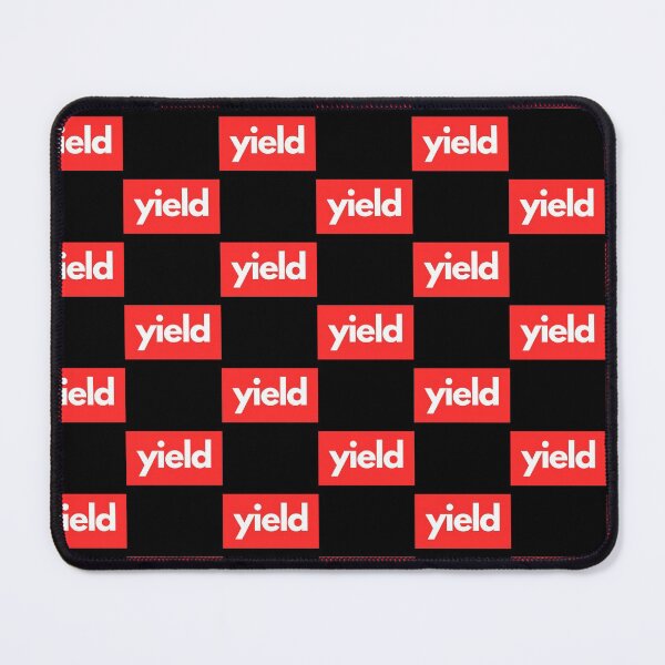 Item preview, Yield Minimalist Typography Design   designed and sold by AngstDesign.