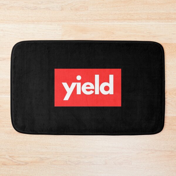 Item preview, Yield Minimalist Typography Design   designed and sold by AngstDesign.
