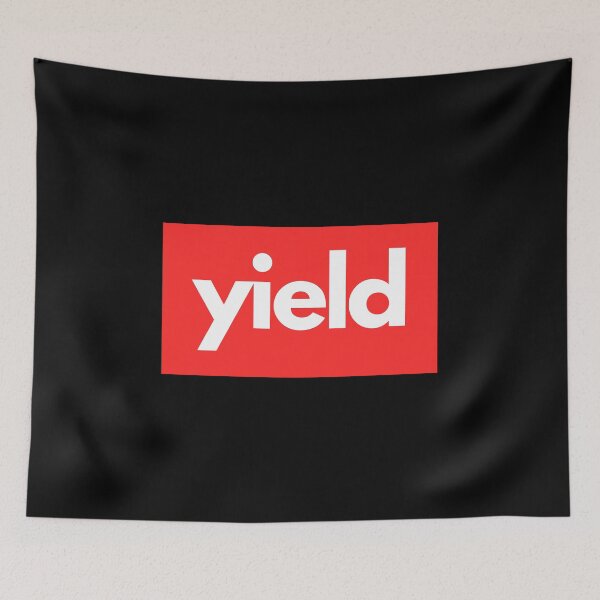 Item preview, Yield Minimalist Typography Design   designed and sold by AngstDesign.