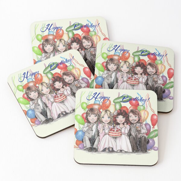Item preview, Happy Birthday friends designed and sold by Katerina Makarova.