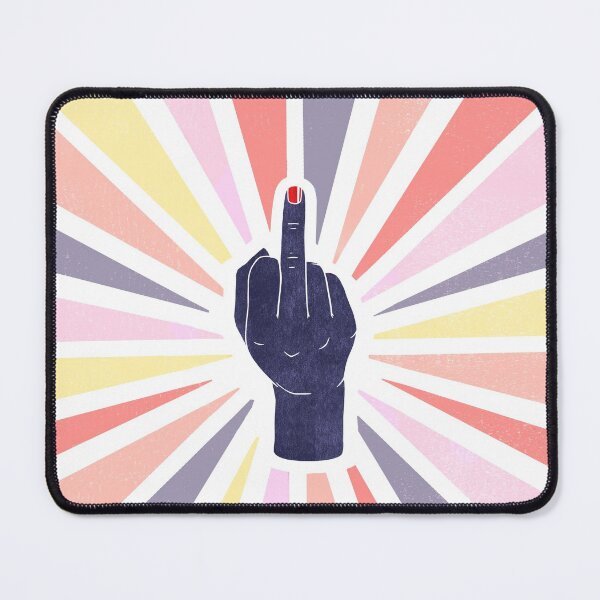 Item preview, Flip Off Sign Hand - Colorful designed and sold by TheRedFinch.