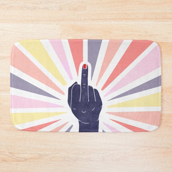 Item preview, Flip Off Sign Hand - Colorful designed and sold by TheRedFinch.