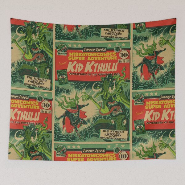 Item preview, Miskatonicomics Super Adventure #11 Presents Kid Kthulu designed and sold by ThomasPerkinsArt.