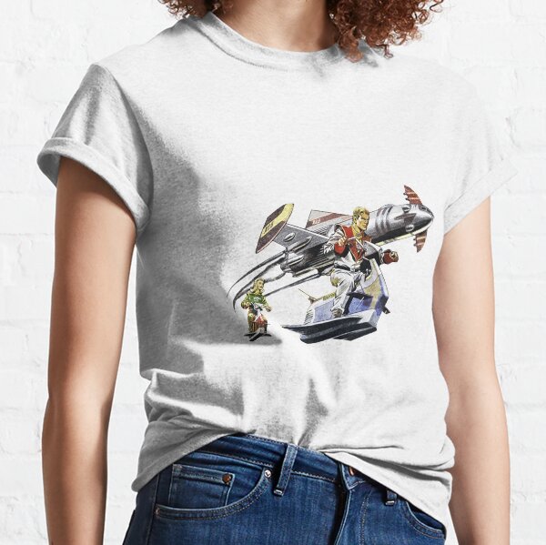 Item preview, Fireball Xl5 T-ShirtZooming Through The Universe designed and sold by CaradocLaura.