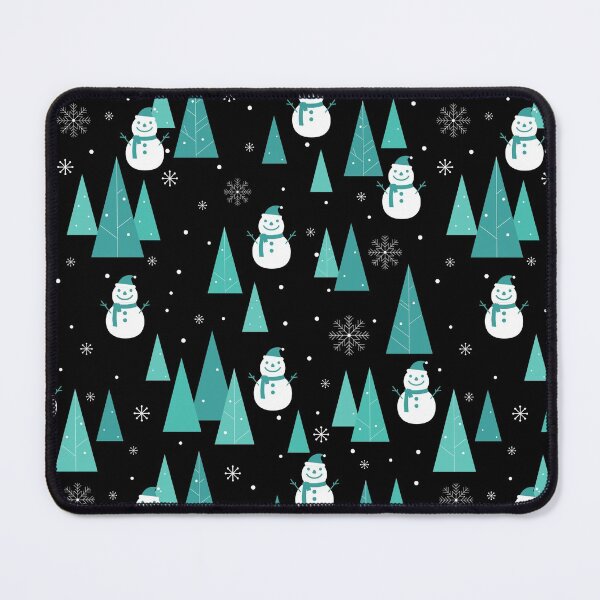 Item preview, Snowmen, trees and snow designed and sold by DesignCosmos.