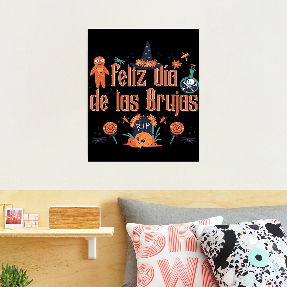 Halloween T-ShirtHappy Halloween Spain Spanish Feliz Dia De Brujas