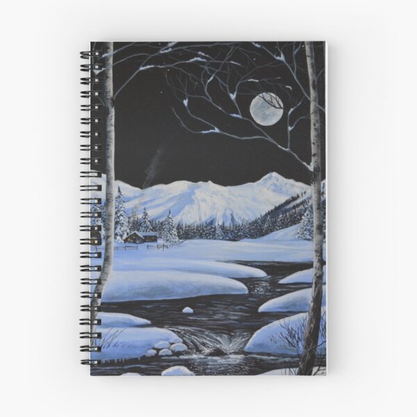 Item preview, Winter Serene Night designed and sold by fairytree.