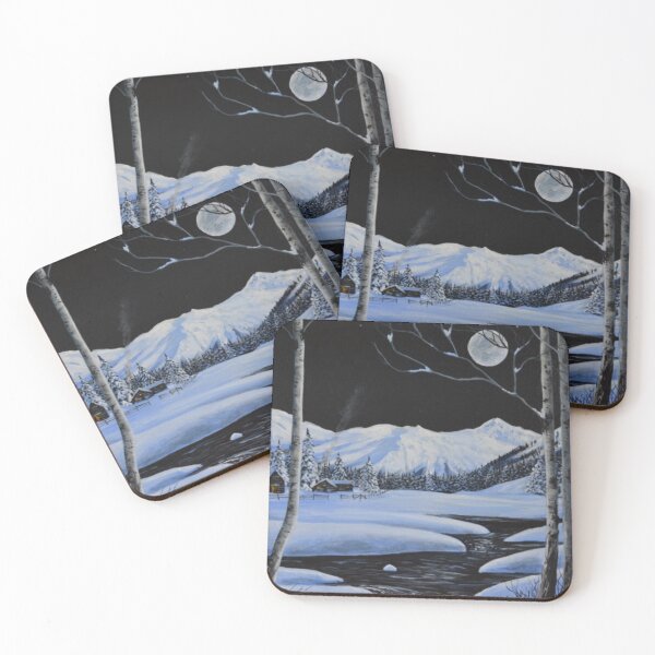 Item preview, Winter Serene Night designed and sold by fairytree.