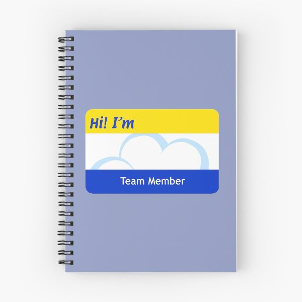 Item preview, Blank Cloud Nine _quot_Team Member_quot_ Nametag   designed and sold by FullForceHiFi.
