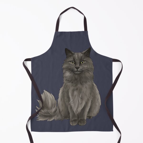 Item preview, Grey cat illustration designed and sold by Milanicole.