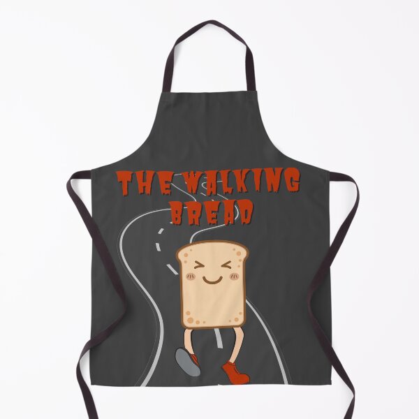 Artikelvorschau, Das Walking Bread Punny Design entworfen und verkauft von Constant Readers.