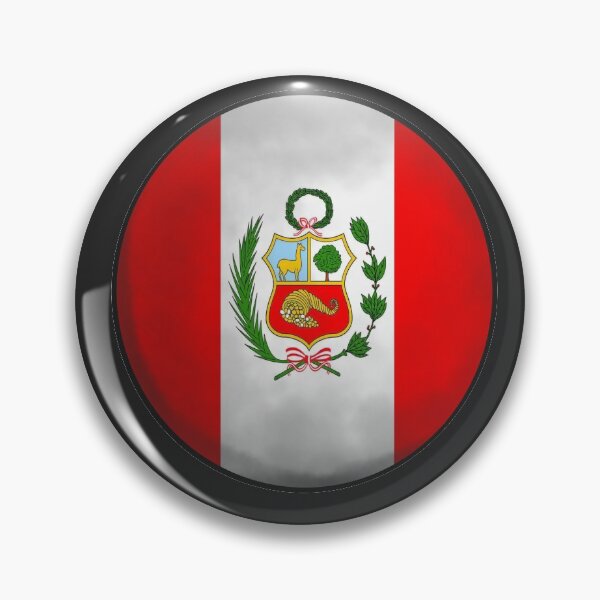 Item preview, peru flag designed and sold by ZiphGames.
