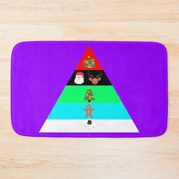 Item preview, Christmas Hierarchy of Needs designed and sold by nakavt.