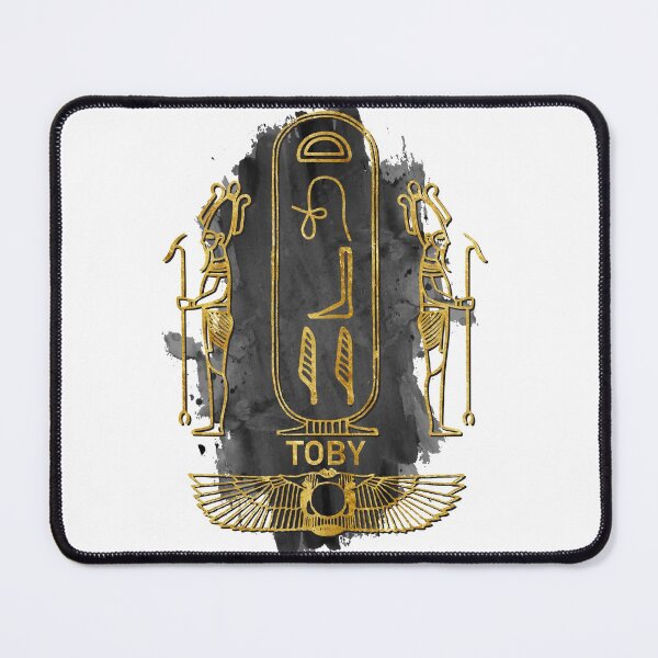 Item preview, Toby your name in old Egyptian hieroglyphics symbols designed and sold by elmanchour.