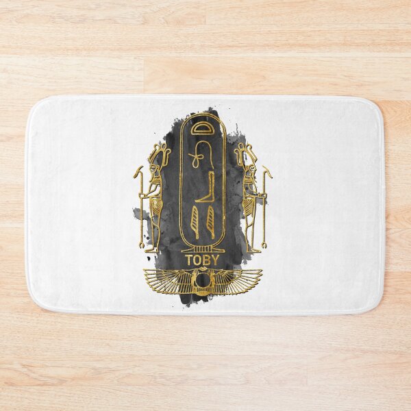Item preview, Toby your name in old Egyptian hieroglyphics symbols designed and sold by elmanchour.