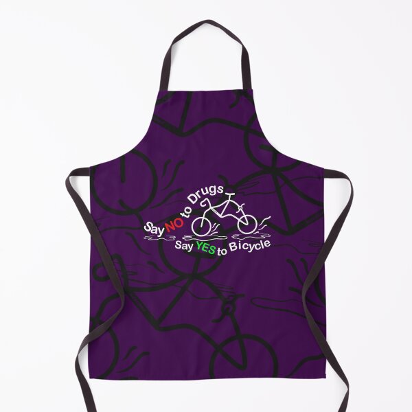 Item preview, Say No to Drugs, Say Yes to Bicycle, Funny Silly Bicycle designed and sold by etoide.