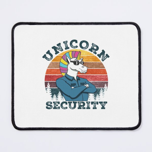 Item preview, Unicorn Security Men Unicorn Lover Gifts Funny Unicorn designed and sold by fatboys.