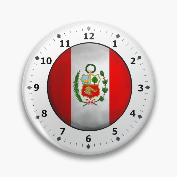 Item preview, peru clock designed and sold by ZiphGames.