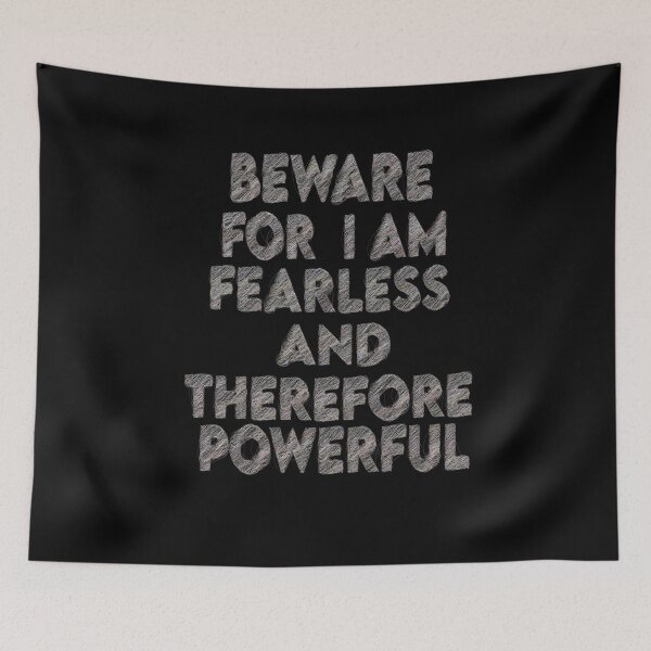 Item preview, Beware For I Am Fearless And Therefore Powerful designed and sold by Heddar Badreddine.