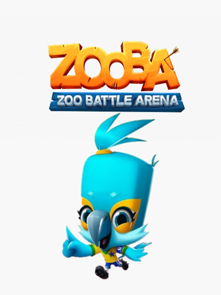 "zooba battle arena " Sticker by SMMcreations Redbubble