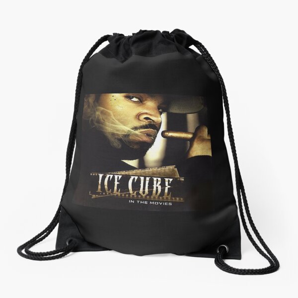 ice cube 0: Drawstring Bag
