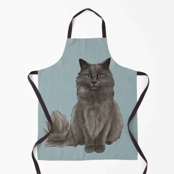 Item preview, Grey cat illustration designed and sold by Milanicole.
