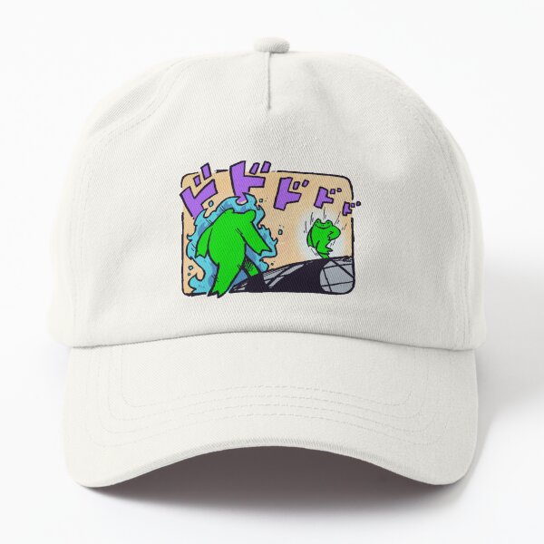 Menacing Jojo's Bizarre Adventure Inspired Embroidered Cap Dad Hat