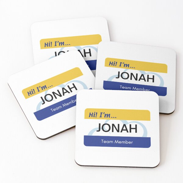 Item preview, Jonah Superstore Name Tag   designed and sold by FullForceHiFi.
